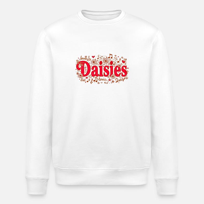 Conception de chansons de dames joyeuses - Sweat bio ROLLER Stanley/Stella Unisexe - blanc