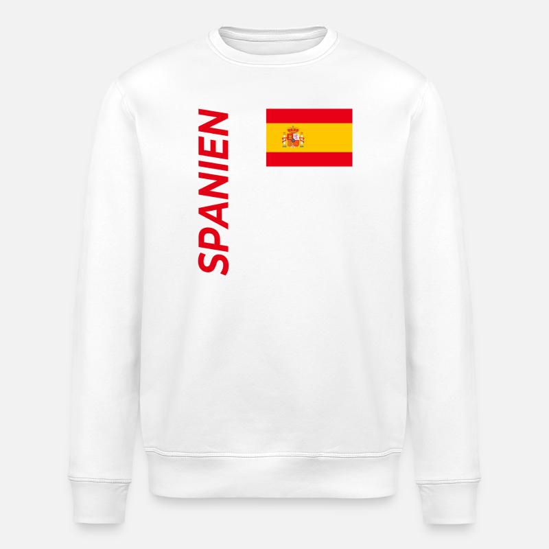 Ténérife - Sweat bio ROLLER Stanley/Stella Unisexe - blanc