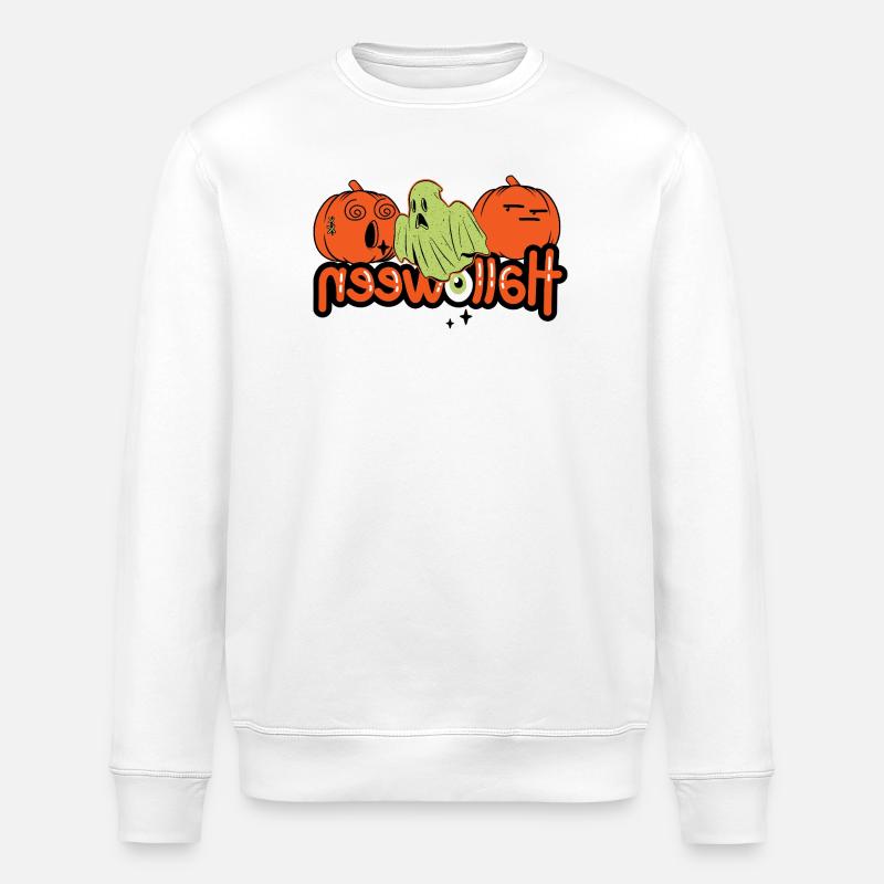 Ghost - Stanley/Stella ROLLER Unisex Organic Sweatshirt - white