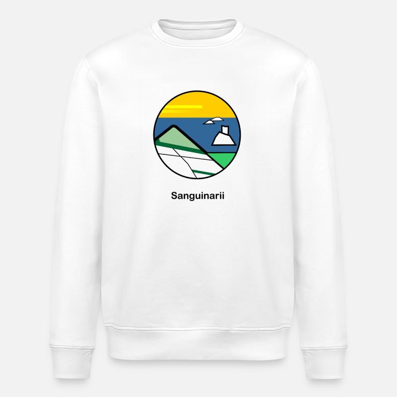 Blutrünstiges Korsika - Stanley/Stella Unisex Bio-Sweatshirt ROLLER - Weiß