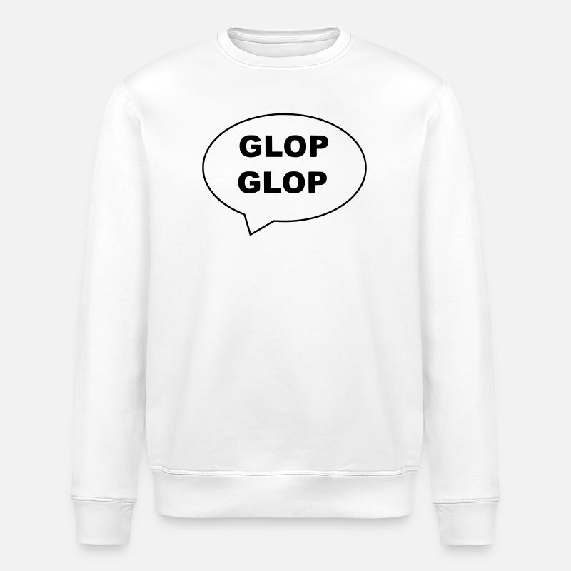 glop - Sweat bio ROLLER Stanley/Stella Unisexe - blanc