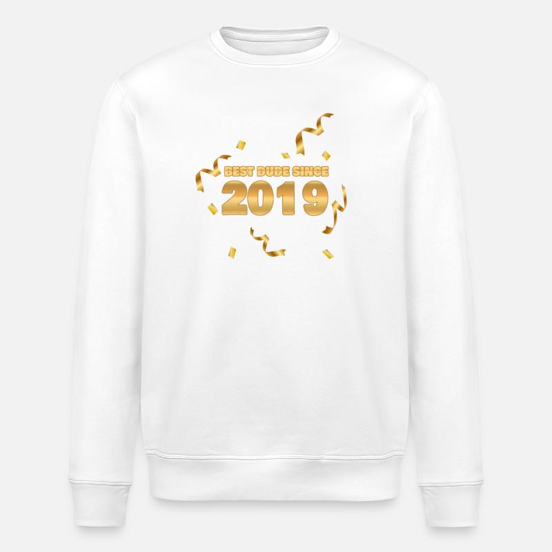 2019 - Stanley/Stella Unisex Bio-Sweatshirt ROLLER - Weiß