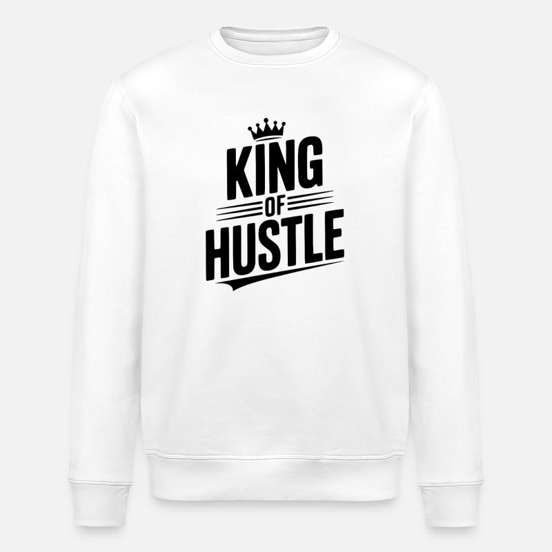 Roi de l’agitation - Sweat bio ROLLER Stanley/Stella Unisexe - blanc