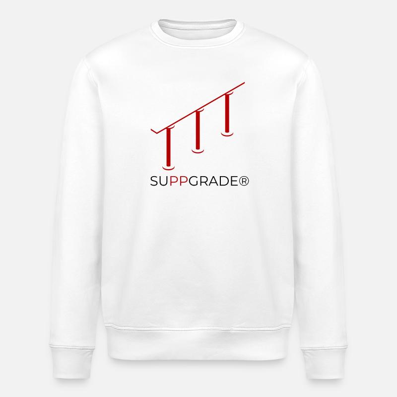 SUPPGRADE - Sweat bio ROLLER Stanley/Stella Unisexe - blanc