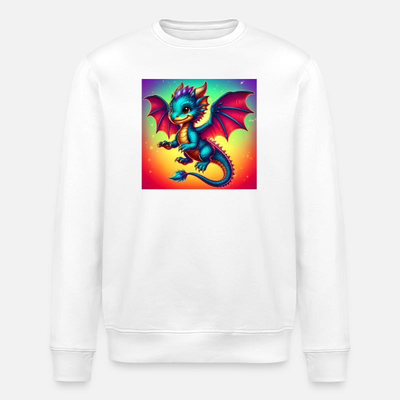dragon - Sweat bio ROLLER Stanley/Stella Unisexe - blanc