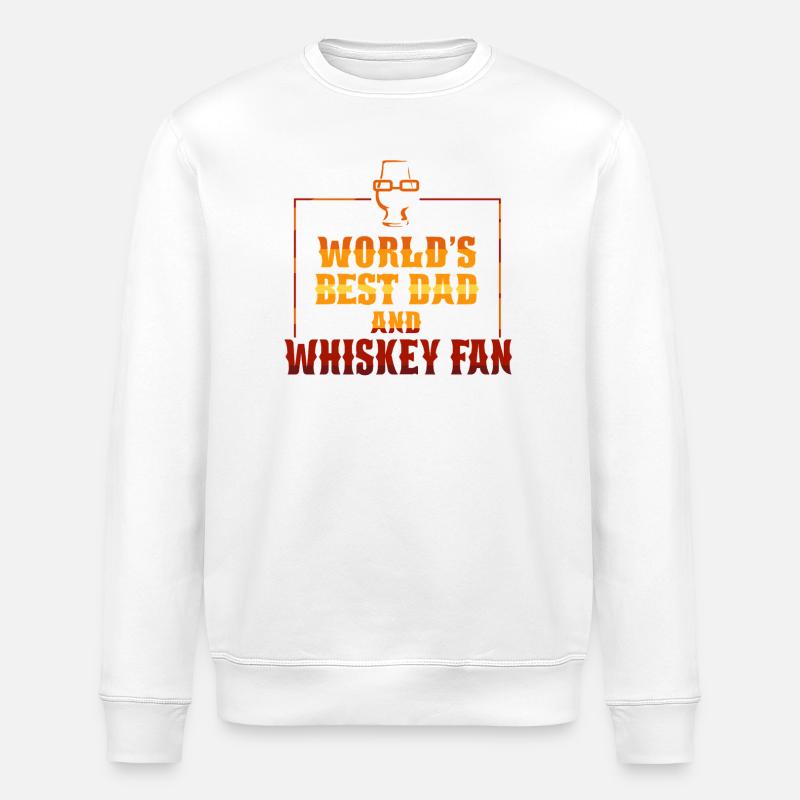 Whiskey Saying Whiskey Drinker Whiskey Lovers - Sweat bio ROLLER Stanley/Stella Unisexe - blanc