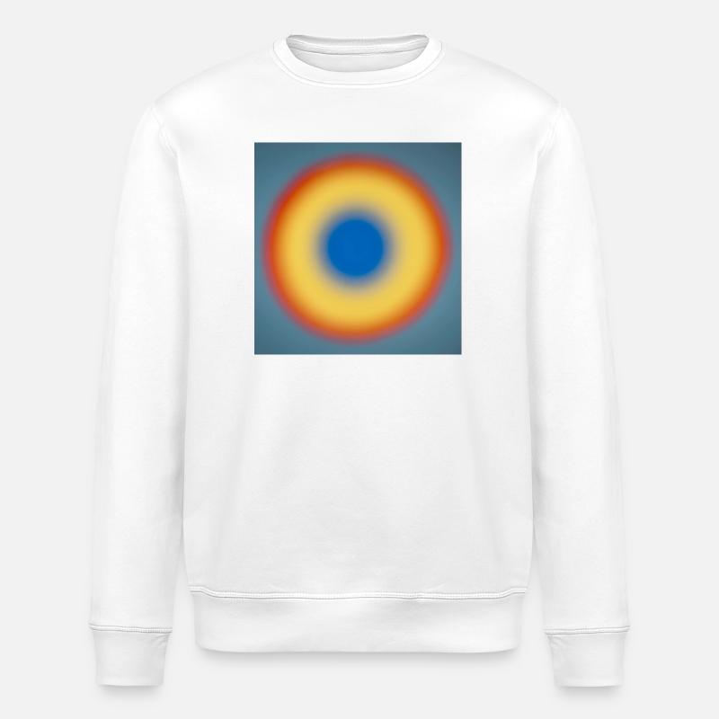 Blauer circle_001 - Stanley/Stella Unisex Bio-Sweatshirt ROLLER - Weiß