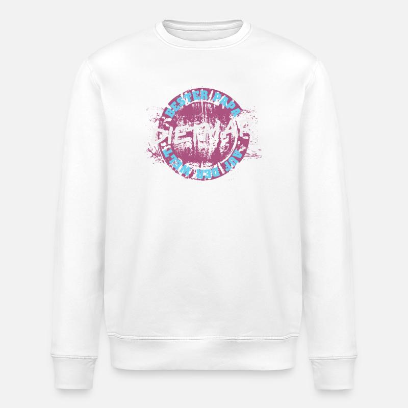 Cadeau pour Dietmar - Sweat bio ROLLER Stanley/Stella Unisexe - blanc