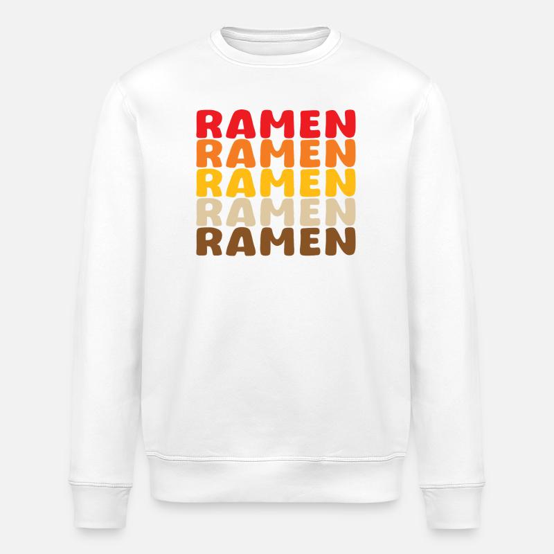 Ramen en Palette Pop - Sweat bio ROLLER Stanley/Stella Unisexe - blanc