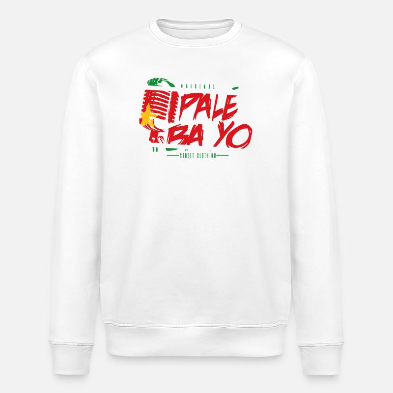 LOGO PBY EDITION DRAPEAU 971 GUADELOUPE - Sweat bio ROLLER Stanley/Stella Unisexe - blanc