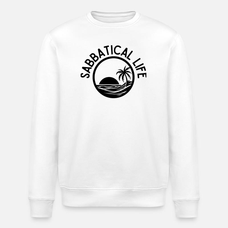 Sabbatical - Stanley/Stella Unisex Bio-Sweatshirt ROLLER - Weiß