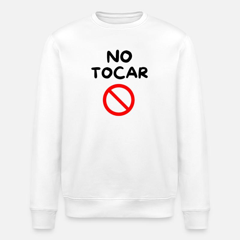 NE PAS TOUCHER 🚫 - Sweat bio ROLLER Stanley/Stella Unisexe - blanc