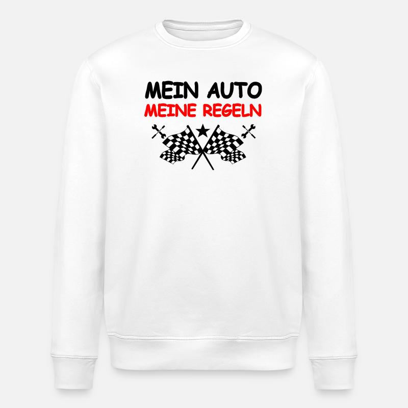 Auto - Stanley/Stella Unisex Bio-Sweatshirt ROLLER - Weiß