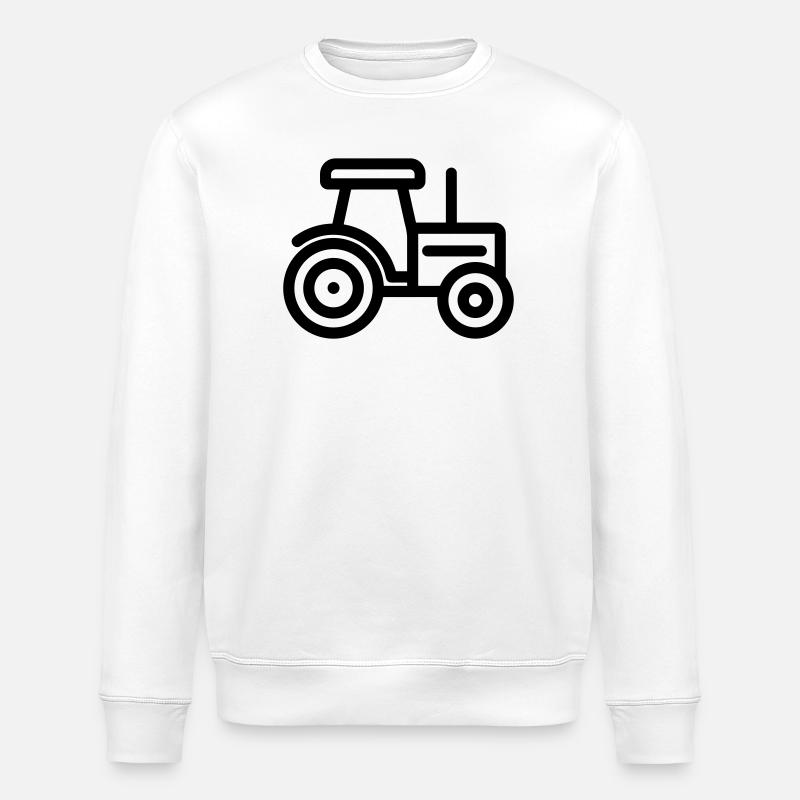 Traktor - Stanley/Stella Unisex Bio-Sweatshirt ROLLER - Weiß
