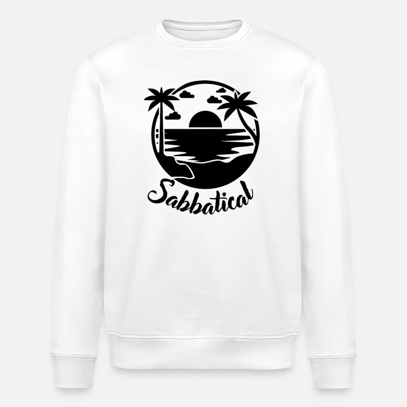 Sabbatical - Stanley/Stella Unisex Bio-Sweatshirt ROLLER - Weiß