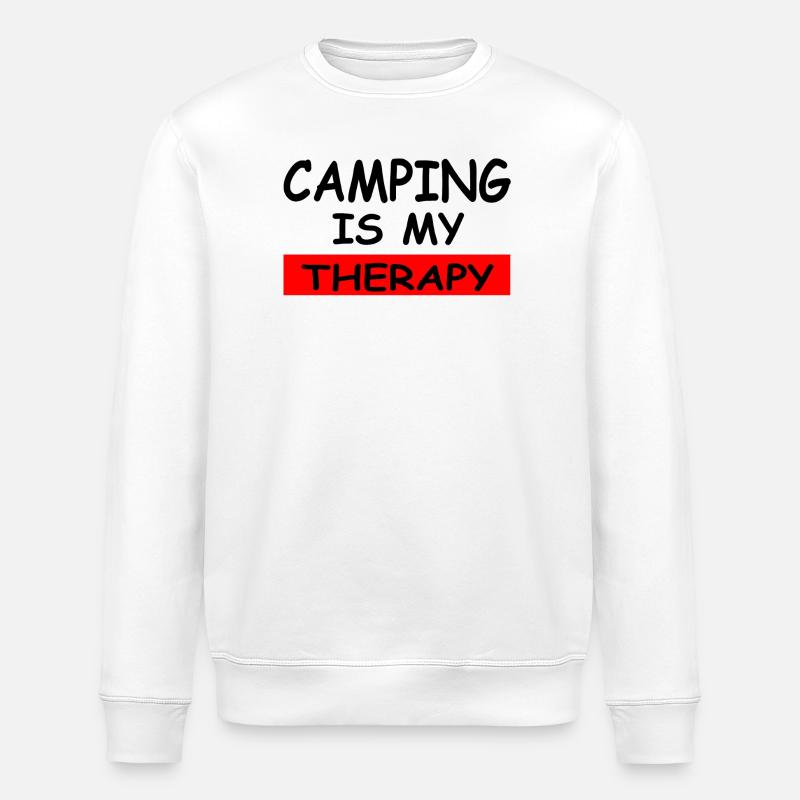 Camping - Stanley/Stella Unisex Bio-Sweatshirt ROLLER - Weiß