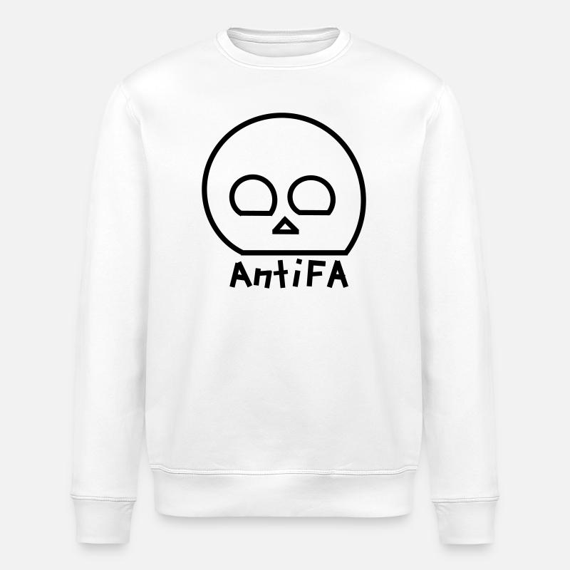 Antifa - Sweat bio ROLLER Stanley/Stella Unisexe - blanc