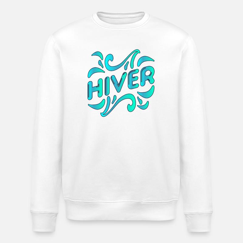 Winter - Stanley/Stella Unisex Bio-Sweatshirt ROLLER - Weiß