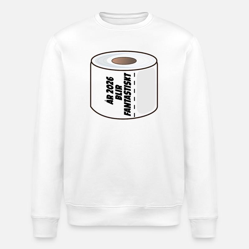 L’année 2026 s’annonce incroyable - Sweat bio ROLLER Stanley/Stella Unisexe - blanc