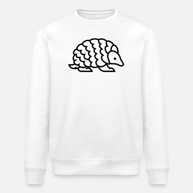 Schuppentier - Stanley/Stella Unisex Bio-Sweatshirt ROLLER - Weiß