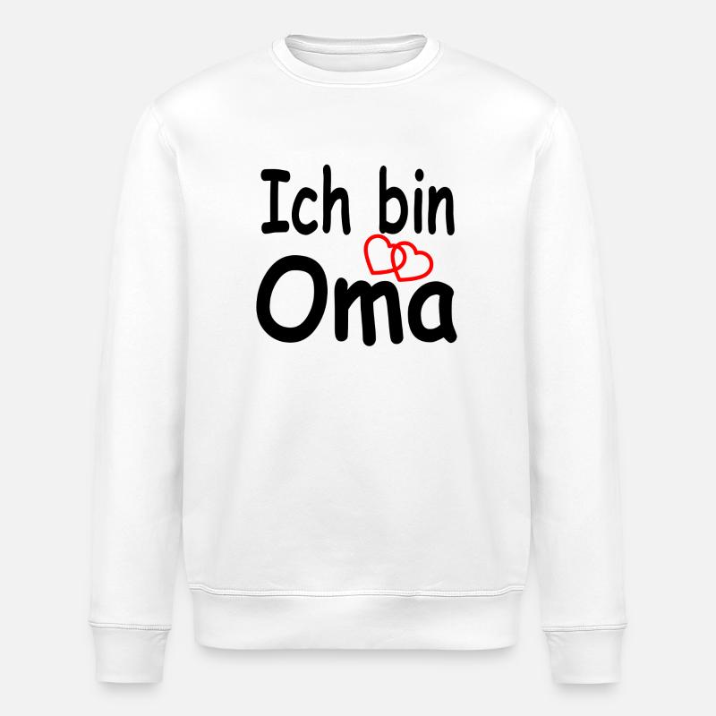 Grand-mère - Sweat bio ROLLER Stanley/Stella Unisexe - blanc