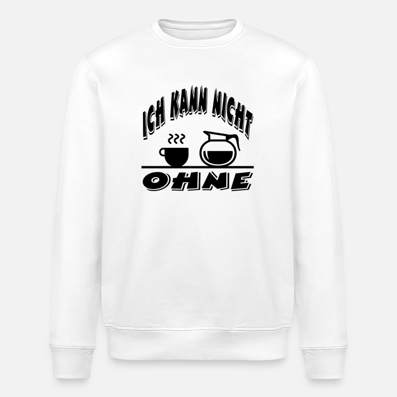 Kaffee - Stanley/Stella Unisex Bio-Sweatshirt ROLLER - Weiß