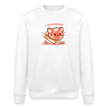 Mauzium - Stanley/Stella Unisex Bio-Sweatshirt ROLLER - Weiß - Vorne - Nik (191cm)