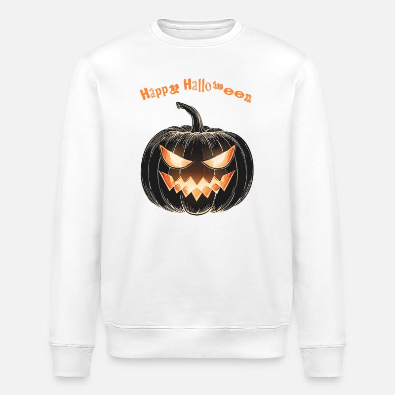 Joyeux halloween - Sweat bio ROLLER Stanley/Stella Unisexe - blanc