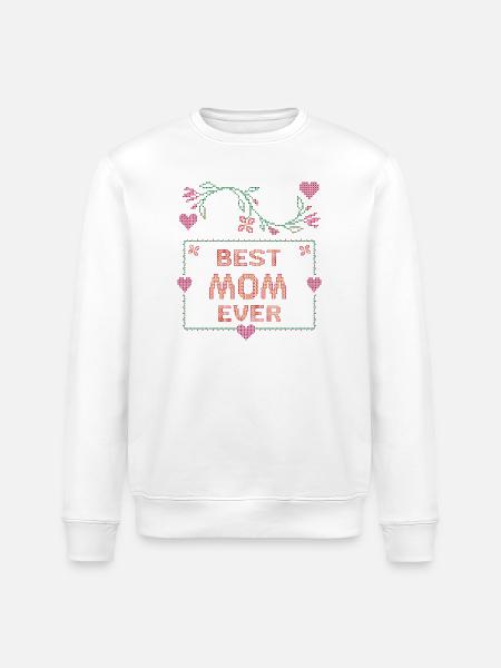 Meilleure maman - Sweat bio ROLLER Stanley/Stella Unisexe - blanc