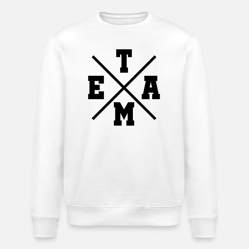 Team - Stanley/Stella Unisex Bio-Sweatshirt ROLLER - Weiß
