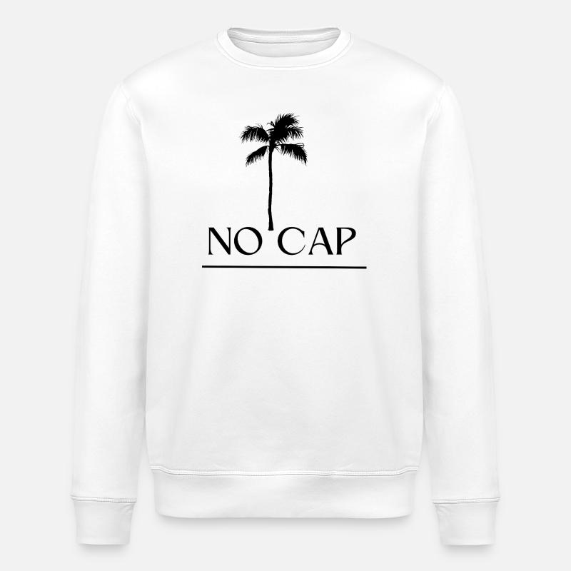 Pas de conception de capuchon - Sweat bio ROLLER Stanley/Stella Unisexe - blanc