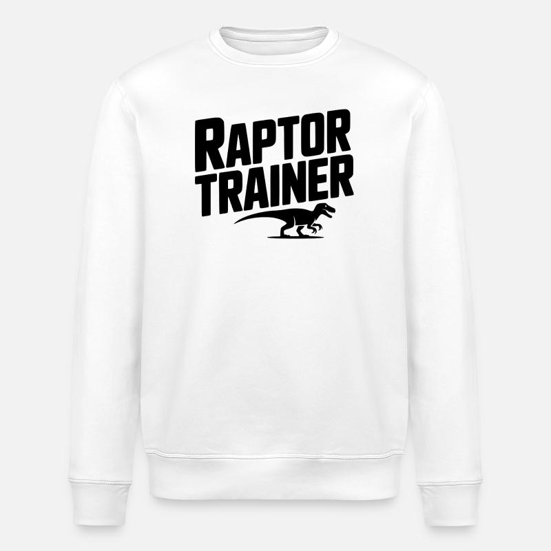 Raptor Trainer - Stanley/Stella Unisex Bio-Sweatshirt ROLLER - Weiß