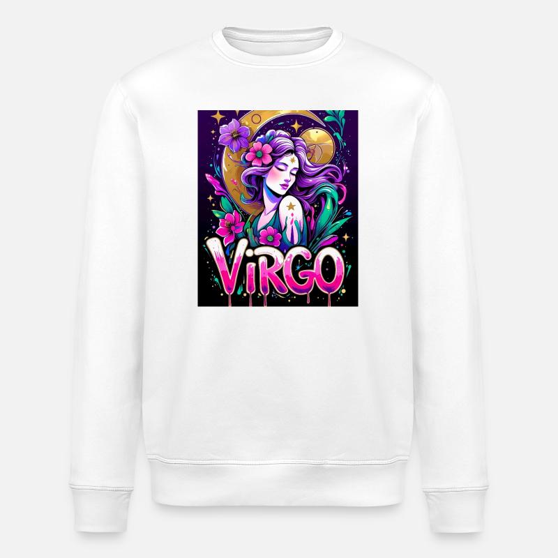 Vierge - Sweat bio ROLLER Stanley/Stella Unisexe - blanc