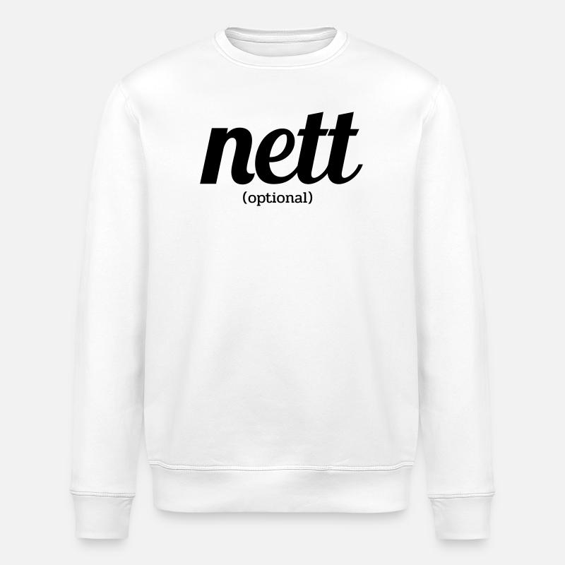 Nice en option - Sweat bio ROLLER Stanley/Stella Unisexe - blanc