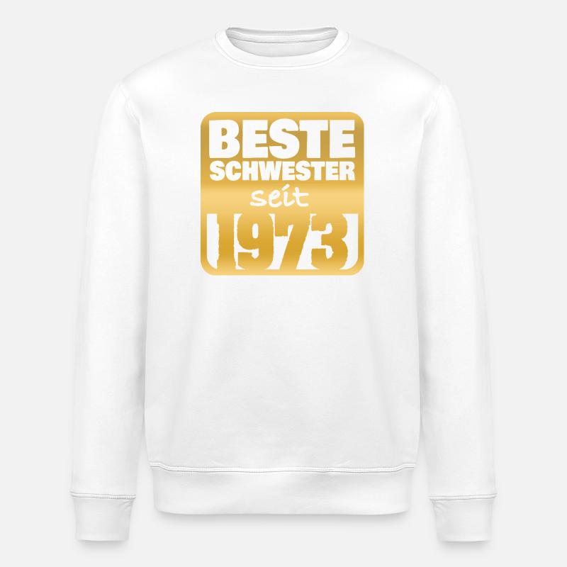 Bébé 1973 - Sweat bio ROLLER Stanley/Stella Unisexe - blanc