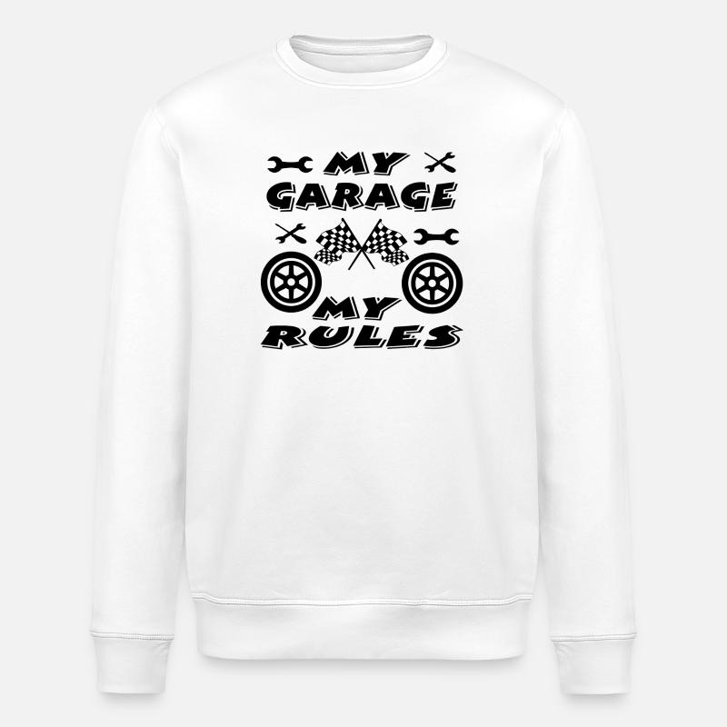 Garage - Stanley/Stella Unisex Bio-Sweatshirt ROLLER - Weiß