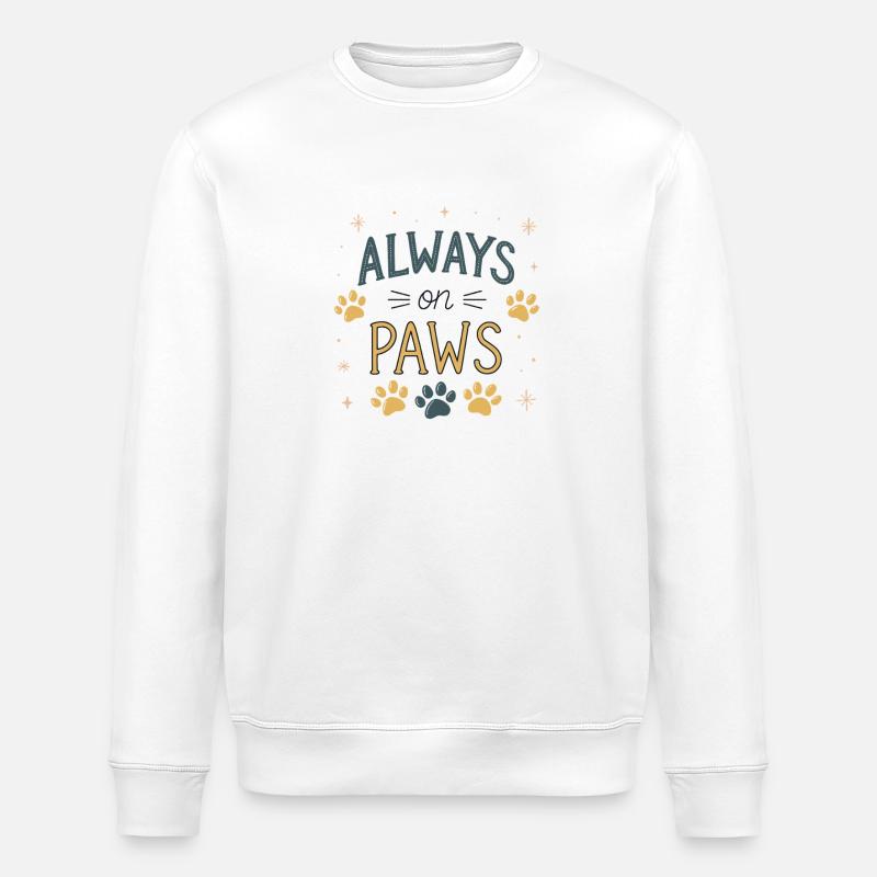 Immer auf den Beinen - Stanley/Stella Unisex Bio-Sweatshirt ROLLER - Weiß