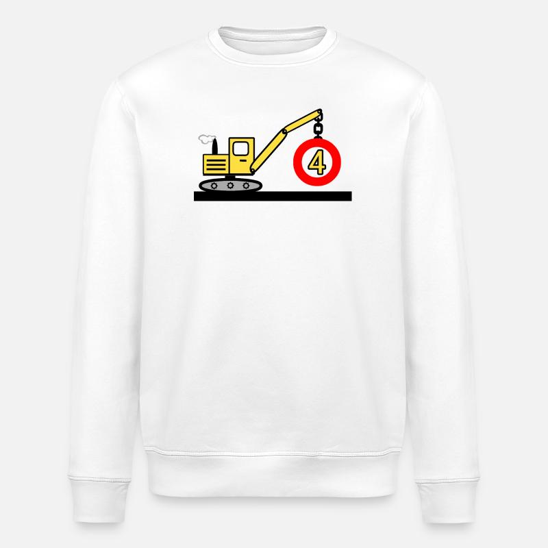 Bagger - Stanley/Stella Unisex Bio-Sweatshirt ROLLER - Weiß