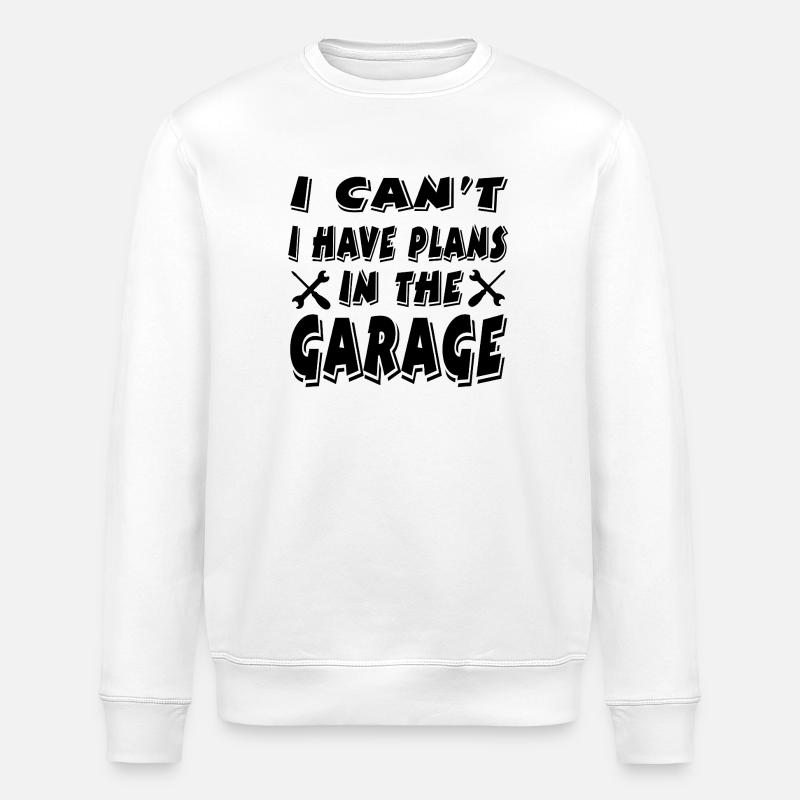 Garage - Sweat bio ROLLER Stanley/Stella Unisexe - blanc