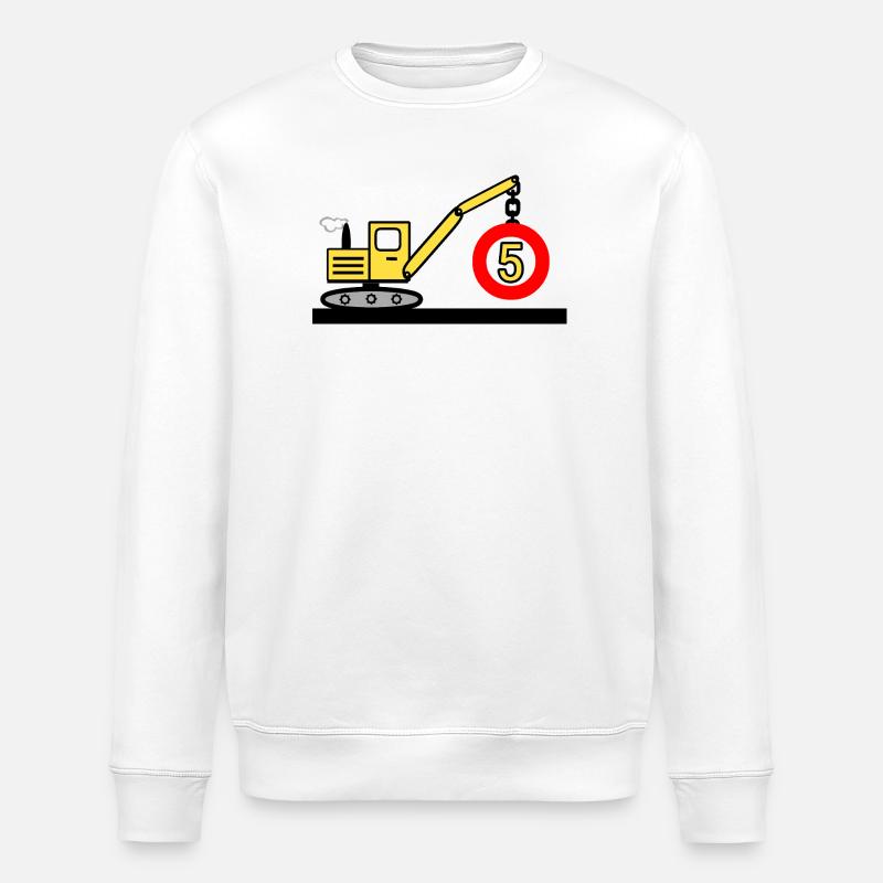 Bagger - Stanley/Stella Unisex Bio-Sweatshirt ROLLER - Weiß