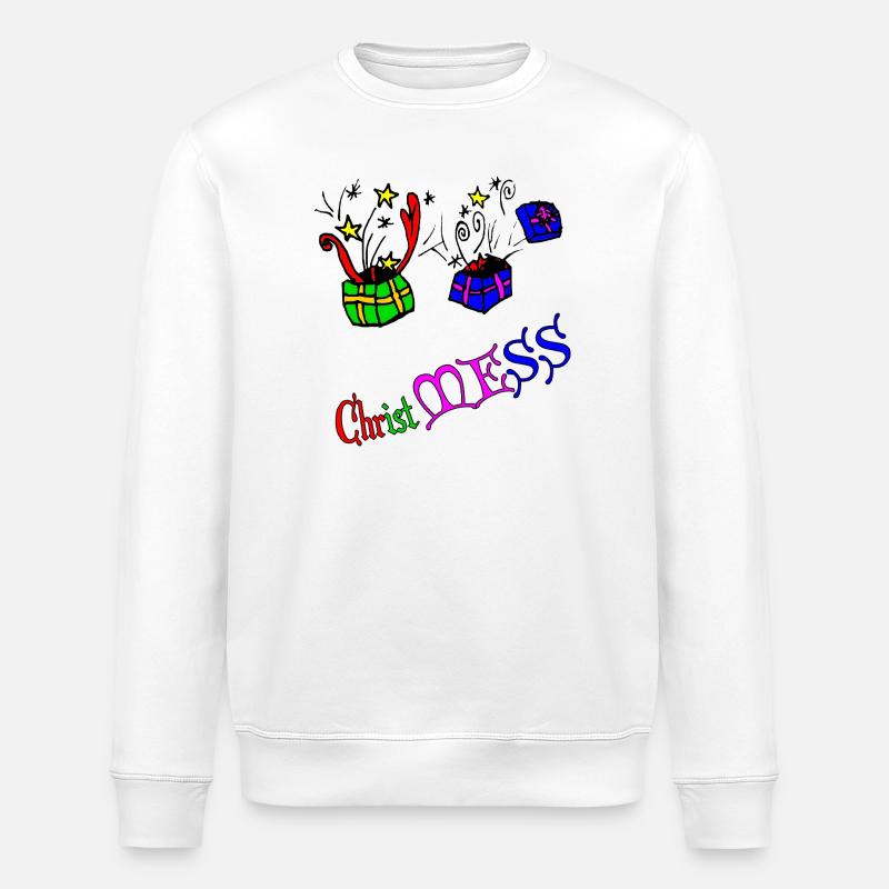 Christmas Geschenküberaschung - Stanley/Stella Unisex Bio-Sweatshirt ROLLER - Weiß