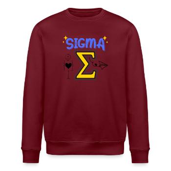 Sigma Jugend Worte - Stanley/Stella Unisex Bio-Sweatshirt ROLLER - Weiß - Vorne - Nik (191cm)