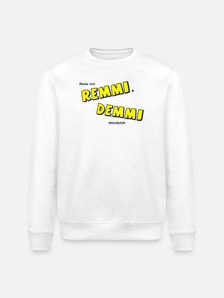 Remmi Demmi - Stanley/Stella ROLLER Unisex Organic Sweatshirt - white