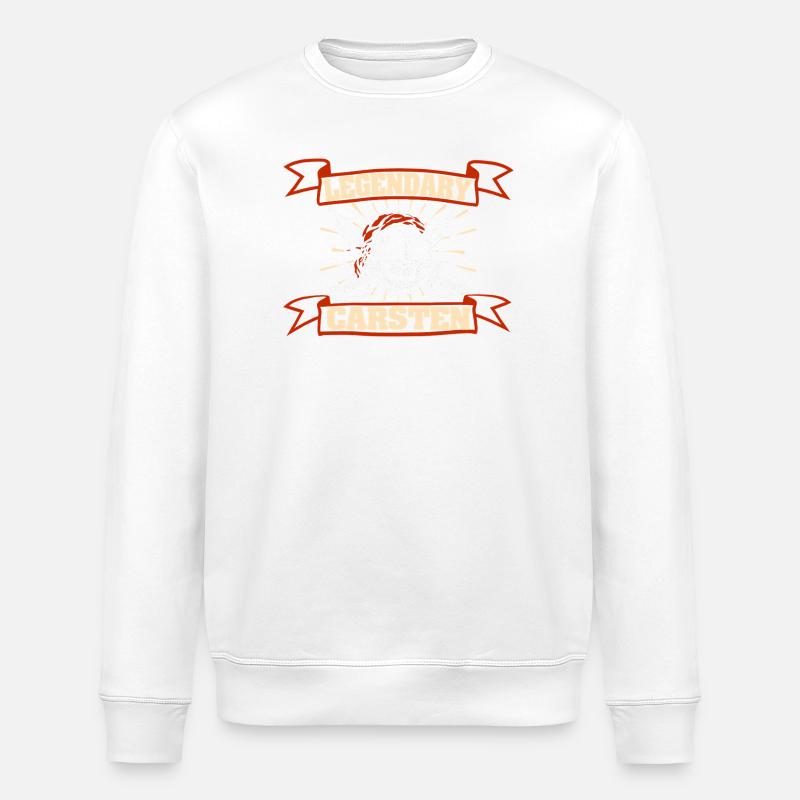 Fasching Carsten - Stanley/Stella Unisex Bio-Sweatshirt ROLLER - Weiß