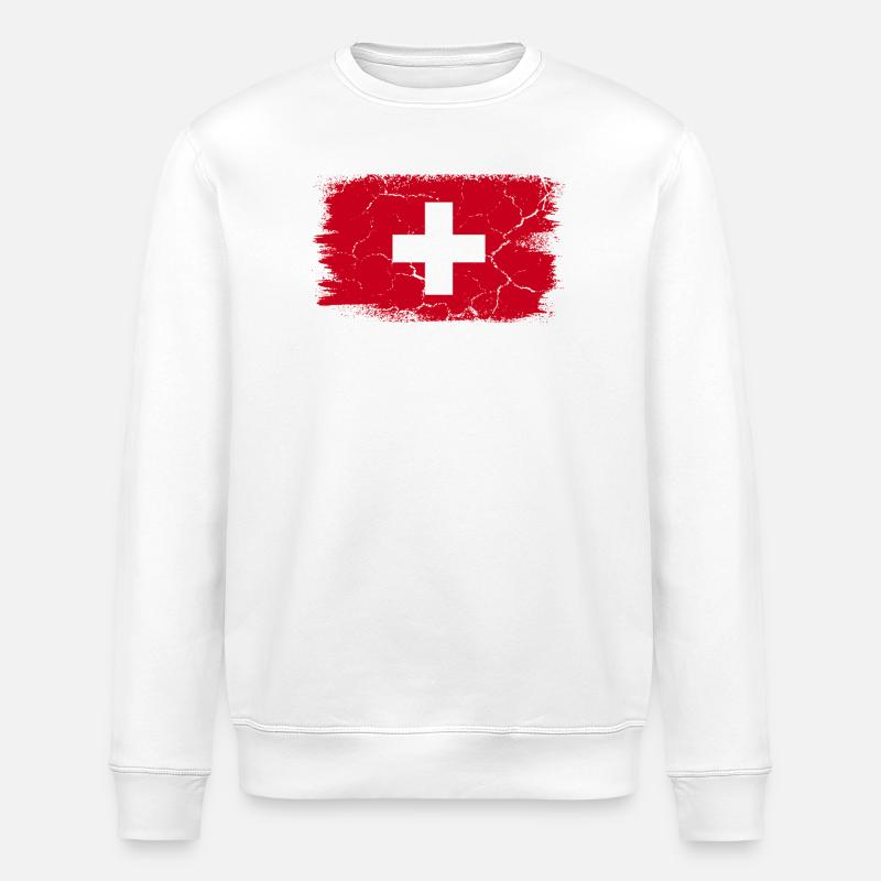 Lauterbrunnen - Sweat bio ROLLER Stanley/Stella Unisexe - blanc