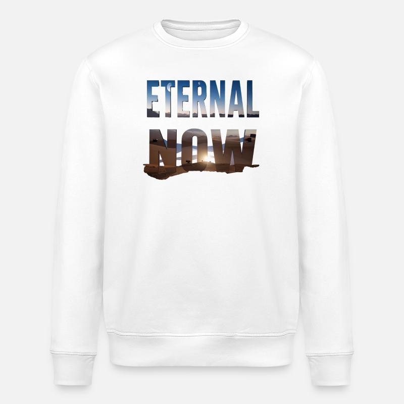 Éternel maintenant - Sweat bio ROLLER Stanley/Stella Unisexe - blanc