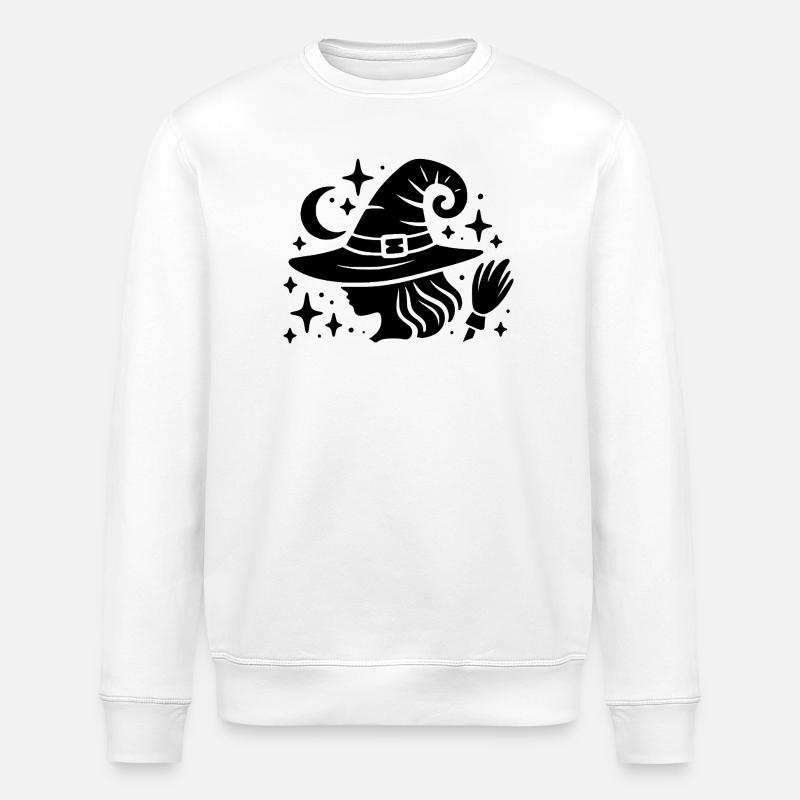 Conception de sorcière - Sweat bio ROLLER Stanley/Stella Unisexe - blanc