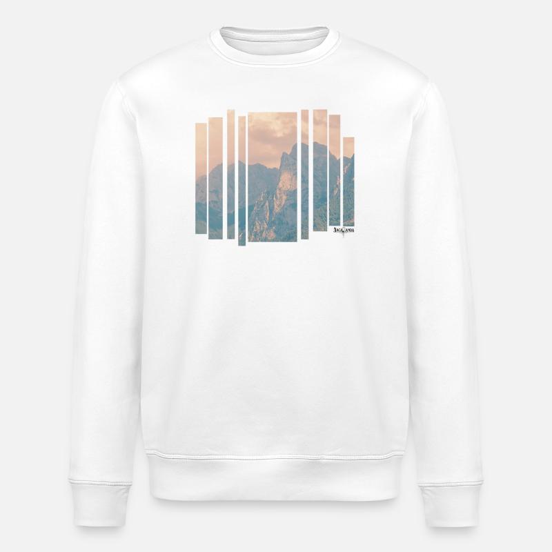 Jacaranda Kaiserblick - Sweat bio ROLLER Stanley/Stella Unisexe - blanc