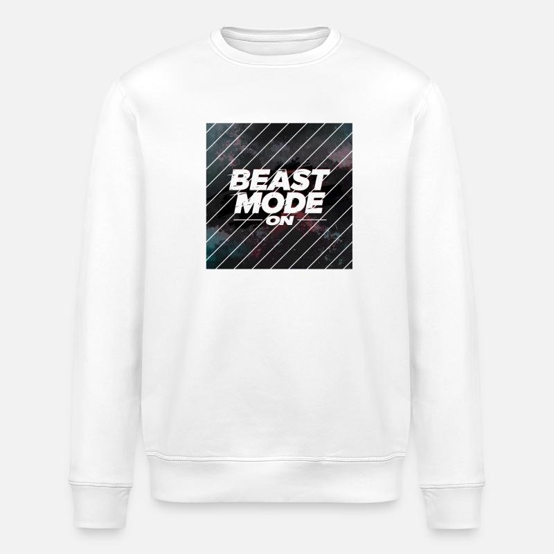 Beast Mod... Eins - Stanley/Stella Unisex Bio-Sweatshirt ROLLER - Weiß