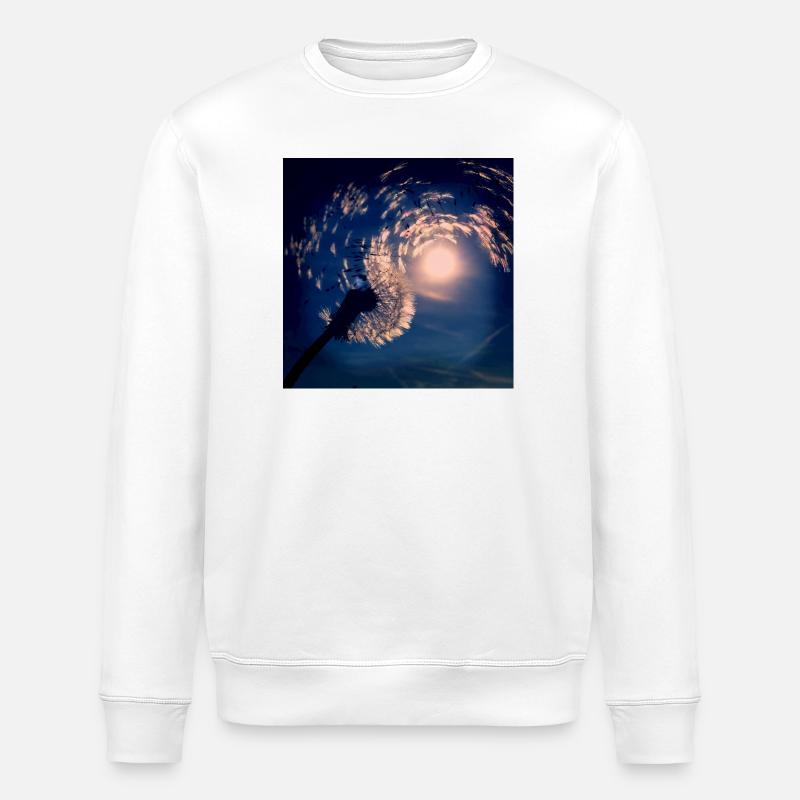 Blowing in the wind - Stanley/Stella Unisex Bio-Sweatshirt ROLLER - Weiß